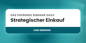 Best Akademie Banner mit dem Text: Das passende Seminar dazu – Strategischer Einkauf