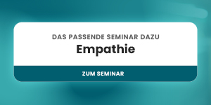 Best Akademie Banner mit dem Text: Das passende Seminar dazu – Empathie