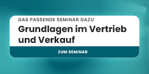 Best Akademie Banner mit dem Text: Das passende Seminar dazu – Grundlagen im Vertrieb und Verkauf