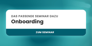 Best Akademie Banner mit dem Text: Das passende Seminar dazu – Onboarding